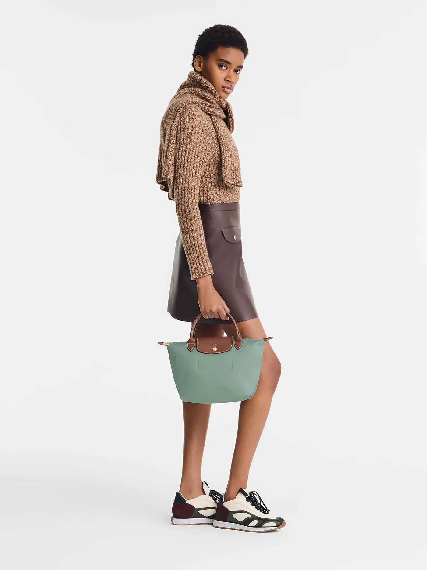 LONGCHAMP | Le Pliage Original Handtasche Small, Celadon | 